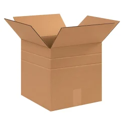Partners Brand Multi-Depth Corrugated Boxes, 12