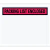 Partners Brand "Packing List Enclosed" Envelopes, Panel Face, 4-1/2" x 5-1/2", Red, Pack Of 1,000