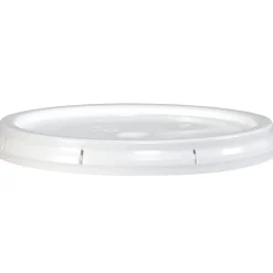 Partners Brand Plastic Lid, 20 Qt, 1 3/8"H x 12 3/8"W x 12 3/8"D, White