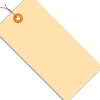 Partners Brand Prewired Manila Shipping Tags, 13 Point, #8, 6 1/4" x 3 1/8", Box Of 1,000