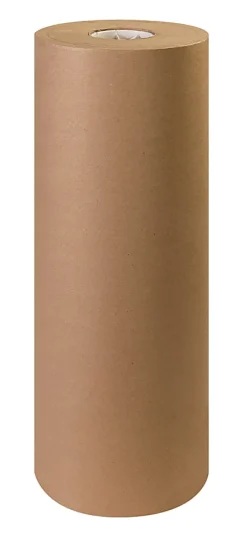 Partners Brand 100% Recycled Kraft Paper Roll, 30 Lb, 24" x 1,200'