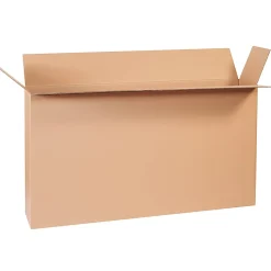 Partners Brand Side-Loading Boxes, 24"H x 8"W x 48"D, Kraft, Bundle Of 10