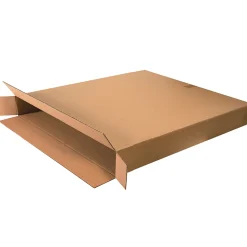 Partners Brand Side-Loading Boxes, 45"H x 5"W x 40"D, Kraft, Bundle Of 10