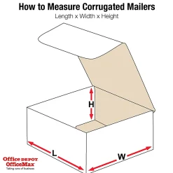 Partners Brand White Corrugated Mailers, 7