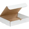Partners Brand White Literature Mailers, 11 1/8" x 8 3/4" x 2", Pack Of 50