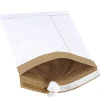 Partners Brand White Self-Seal Padded Mailers, #0, 6" x 10", Pack Of 25