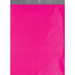 Partners Brand 14-1/2" x 19" Poly Mailers, Pink, Case Of 100 Mailers