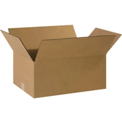 Partners Brand 18 1/2 x 12 1/2 x 8" Corrugated Boxes, Pack Of 25