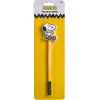 Peanuts 2D Licensed Topper Ballpoint Pen, Medium Point, 0.7 mm, Blue Ink, Quantity 1