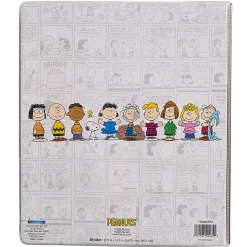 Peanuts 3-Ring Licensed 1 Inch Vinyl Binder, 11.5