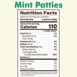 Pearson's Candy Company Mint Patties, Pack Of 175