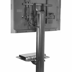 Peerless-AV® SmartMount® S560M Height-Adjustable Metal Flat-Panel Cart, 68 7/16