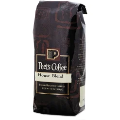 Peet's® Coffee & Tea Ground Coffee, House Blend, 1 Lb Per Bag