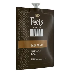 Peet s Coffee & Tea Single Serve Coffee Freshpacks, French Roast, Carton Of 76