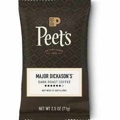 Peet's® Coffee & Tea Single-Serve Coffee Packets, Major Dickason's Blend Coffee, Carton Of 18