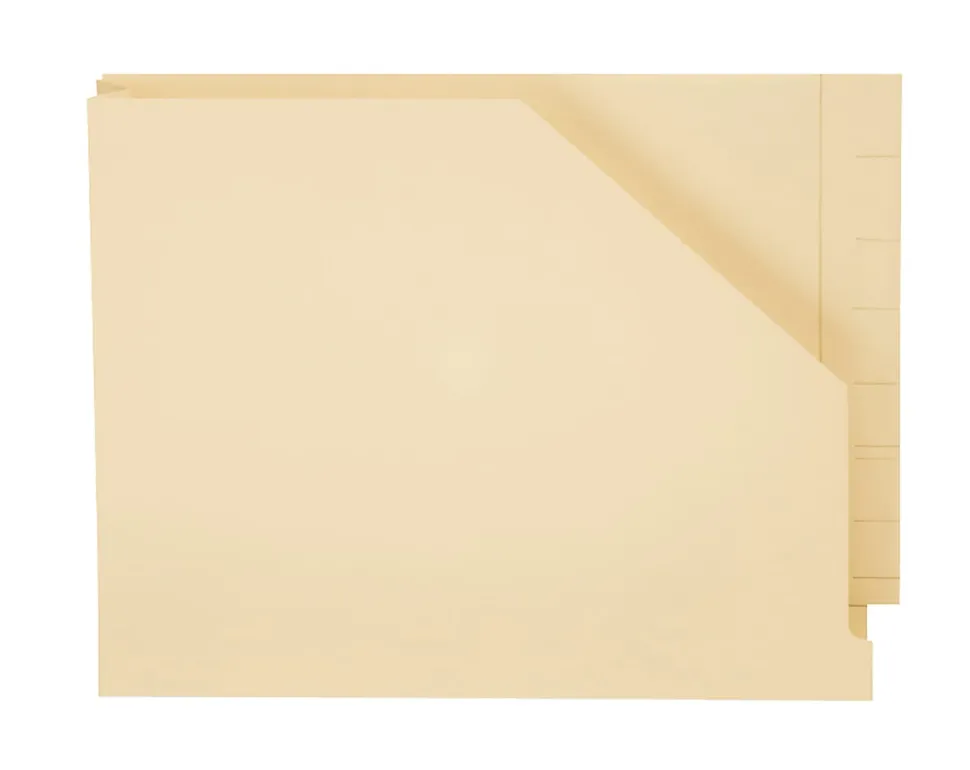 Pendaflex® End-Tab Expanding Jackets, 1 1/2" Expansion, Letter Size, Manila, Box Of 50