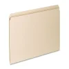 Pendaflex® Essentials File Folders, Letter Size, Straight Cut, Manila, Box Of 100