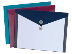 Pendaflex® Extra-Strong Acid-Free File Pockets, Letter Size, 5 1/4" Expansion, 30% Recycled, Red, Box Of 50