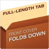 Pendaflex® File Pockets, 5 1/4" Expansion, Letter Size, 30% Recycled, Brown, Box Of 10 File Pockets