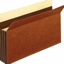 Pendaflex® File Pockets, Heavy-Duty, Accordion, Legal Size, 3 1/2" Expansion, Brown, Box Of 25