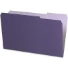 Pendaflex® Legal-Size Interior File Folders, 1/3 Cut, Violet, Box Of 100