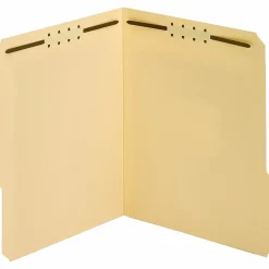Pendaflex® Manila 1/3-Cut Fastener Folder, Letter Size, 2 Fasteners