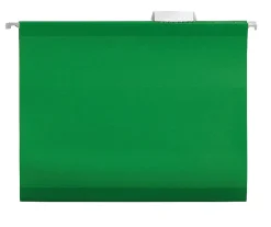 Pendaflex® Premium Reinforced Color Hanging File Folders, Letter Size, Bright Green, Pack Of 25 Folders