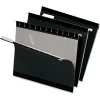 Pendaflex® Premium Reinforced Color Hanging Folders, Legal Size, Black, Pack Of 25