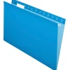 Pendaflex® Premium Reinforced Color Hanging File Folders, Legal Size, Blue, Pack Of 25 Folders