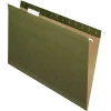 Pendaflex® Premium Reinforced Hanging Folders, 1/5 Cut, Legal Size, Standard Green, Pack Of 25