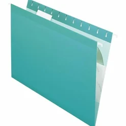 Pendaflex® Premium Reinforced Hanging Folders, 1/3 Cut, Letter Size, Standard Green, Pack Of 25