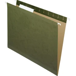 Pendaflex® Premium Reinforced Hanging Folders, 1/3 Cut, Letter Size, Standard Green, Pack Of 25