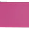 Pendaflex® Premium Reinforced Color Hanging File Folders, Letter Size, Pink, Pack Of 25 Folders
