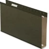 Pendaflex® Premium Reinforced Extra-Capacity Hanging File Folders, 2" Expansion, Legal Size, Green, Pack Of 25 Folders