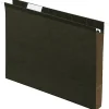 Pendaflex® Premium Reinforced Extra-Capacity Hanging File Folders, 1" Expansion, Letter Size, Green, Pack Of 25 Folders