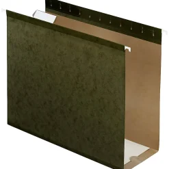 Pendaflex® Premium Reinforced Extra-Capacity Hanging  File Folders, 4" Expansion, Letter Size, Green, Pack Of 25 Folders