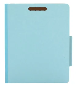 Pendaflex® Pressboard Classification File Folders With Fasteners, 8 1/2