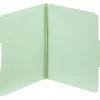 Pendaflex® Pressboard File Folders, 100% Recycled, Letter Size, Light Green, Box Of 25 Folders