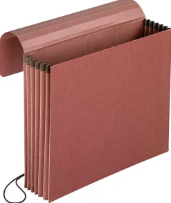 Pendaflex® Redrope Expanding Wallet, 5 1/4" Expansion, Letter Size, Redrope, Pack Of 10