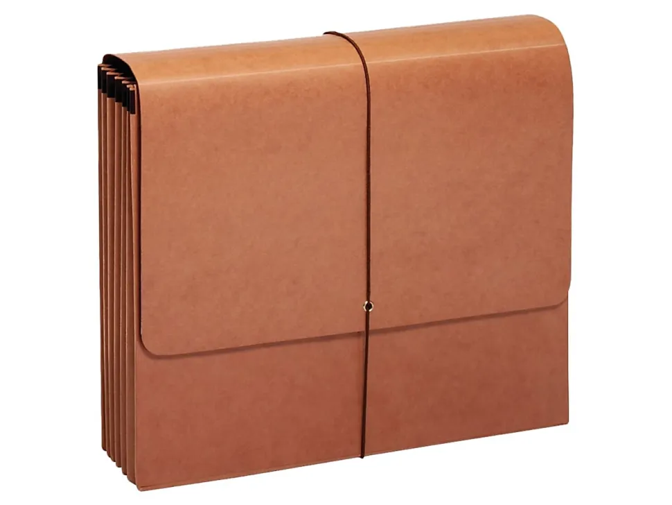 Pendaflex® Redrope Expanding Wallet, 5 1/4" Expansion, Letter Size, Redrope, Pack Of 10