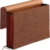 Pendaflex® Reinforced Expanding Wallet, Legal Size, 5 1/4" Expansion, Red, Pack Of 5