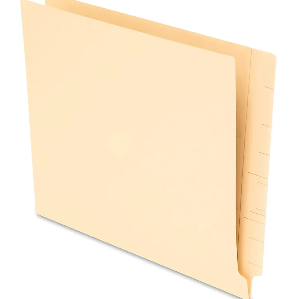 Pendaflex® Smart Shield™ End-Tab Folders, Letter Size, Manila, Box Of 75