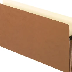 Pendaflex® Smart Shield™ File Pockets, Legal Size, Redrope, 3 1/2" Expansion