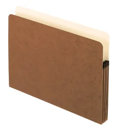 Pendaflex® Standard File Pockets, 3 1/2" Expansion, Letter Size, Redrope, Box Of 25 Pockets