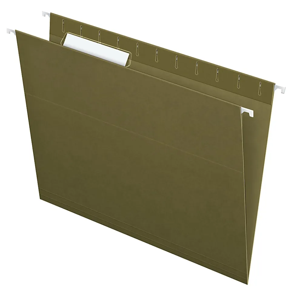 Pendaflex® Standard Green Hanging Folders, Letter Size, Standard Green, Box Of 25