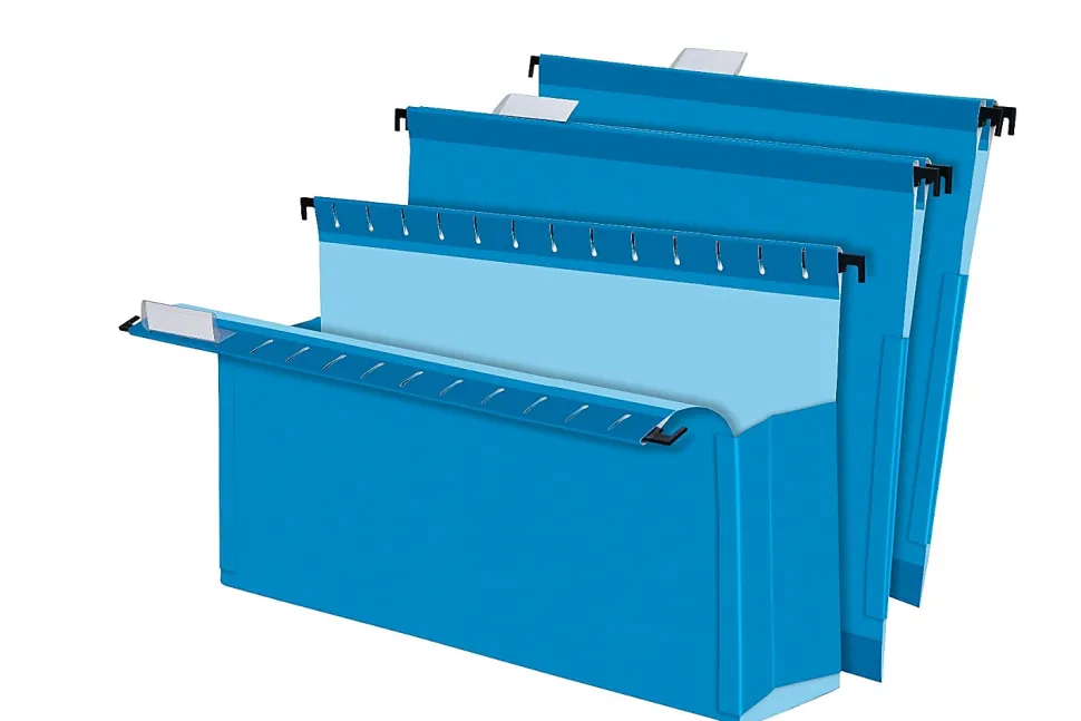 Pendaflex® SureHook® Pocket Reinforced Box Files, Legal Size, Blue, Pack Of 25 Folders
