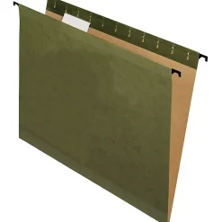 Pendaflex® SureHook® Technology Hanging File Folders, Letter Size, Green, Box Of 20 Folders