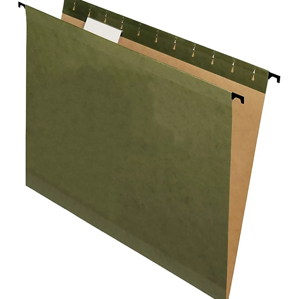 Pendaflex® SureHook® Technology Hanging File Folders, Letter Size, Green, Box Of 20 Folders