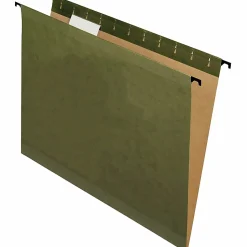 Pendaflex® SureHook® Technology Hanging File Folders, Letter Size, Green, Box Of 20 Folders