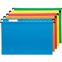 Pendaflex® SureHook® Technology Hanging File Folders, Letter Size, Assorted Colors, Box Of 20 Folders